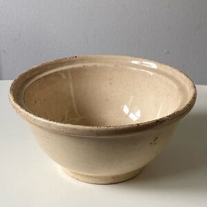 Vintage Royal Oven Ware Cream Ceramic 8" Bowl